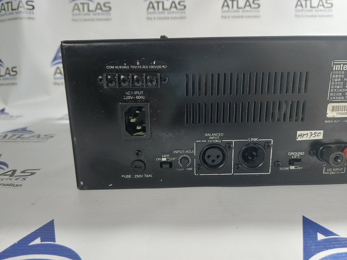 INTERM PA-9348 PUBLIC ADDRESS POWER AMPLIFIER