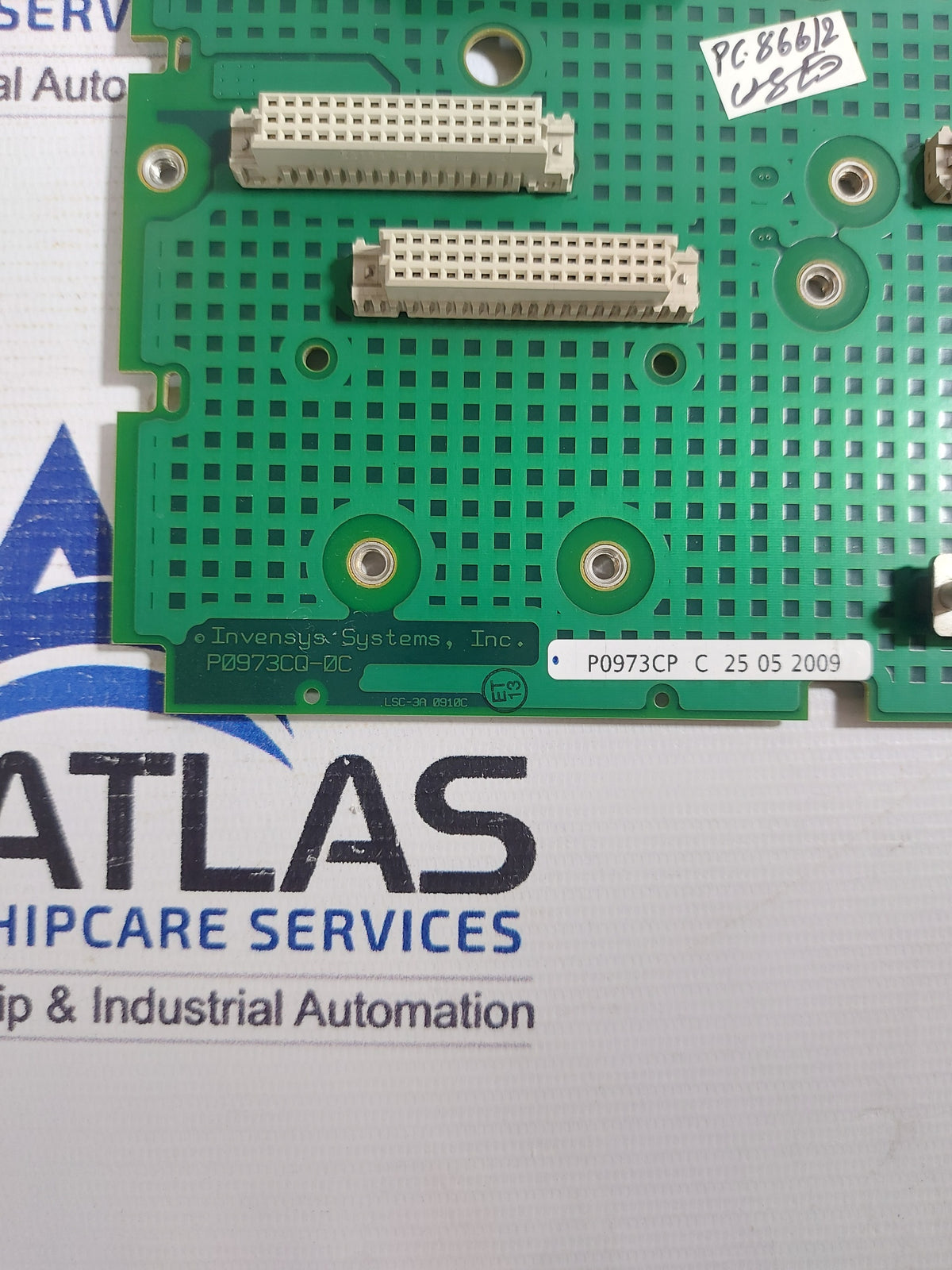 INVENSYS P0973ZQ-0C PRINTED CIRCUIT BOARD CARD LSC-3A