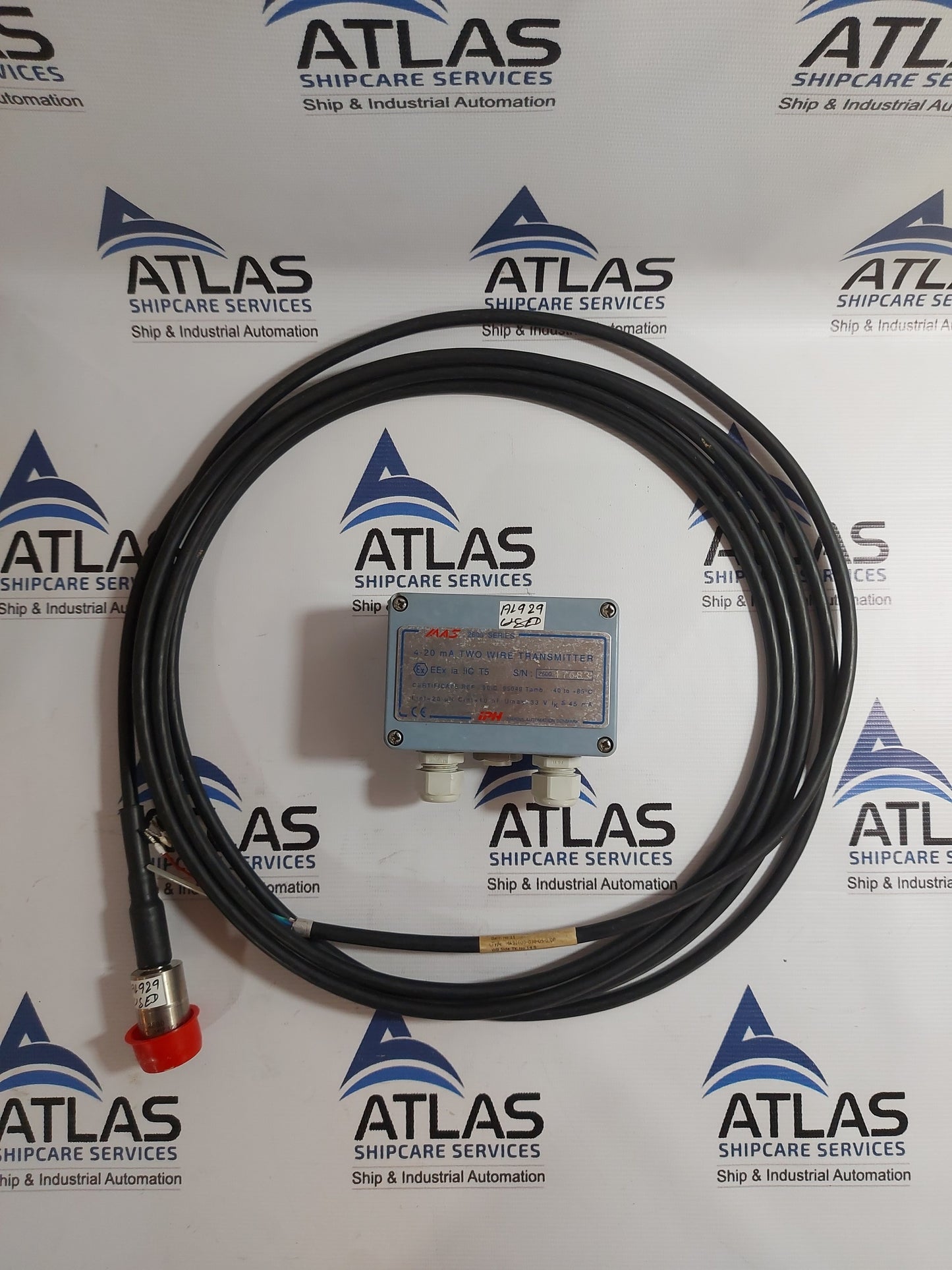 IPH MAS 2600-630-03-4/1P 4-20mA TWO WIRE TRANSMITTER