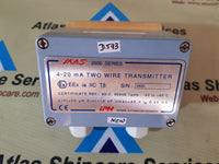 IPH MAS 2600-G30-10-0/1P 4-20 MA TWO WIRE TRANSMITTER