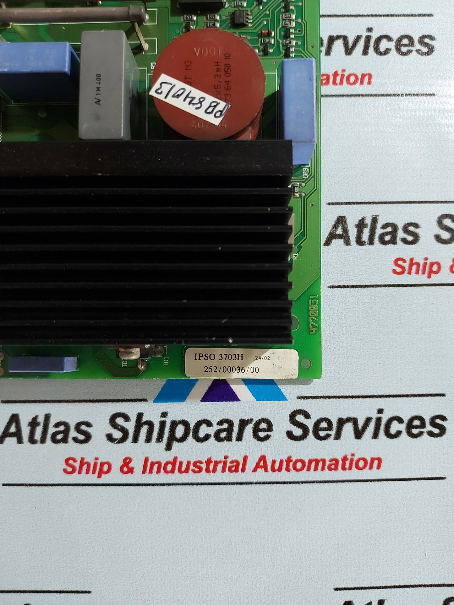 IPSO 3703 H01 252/00036/00 WASHER PRINT BOARD