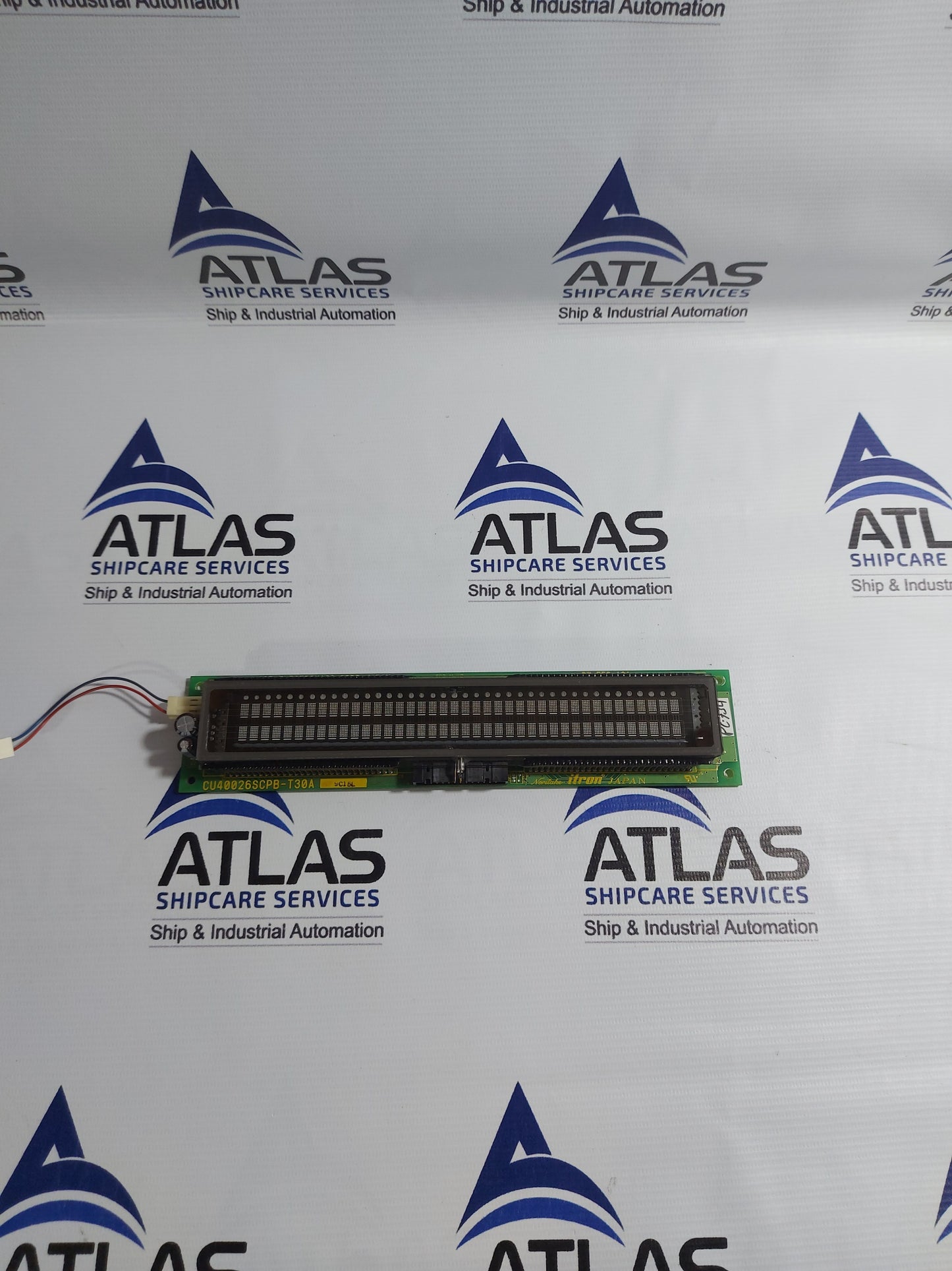 ISE ELECTRONICS CU40026SCPB-T30A DISPLAY PCB CARD PW-556-101