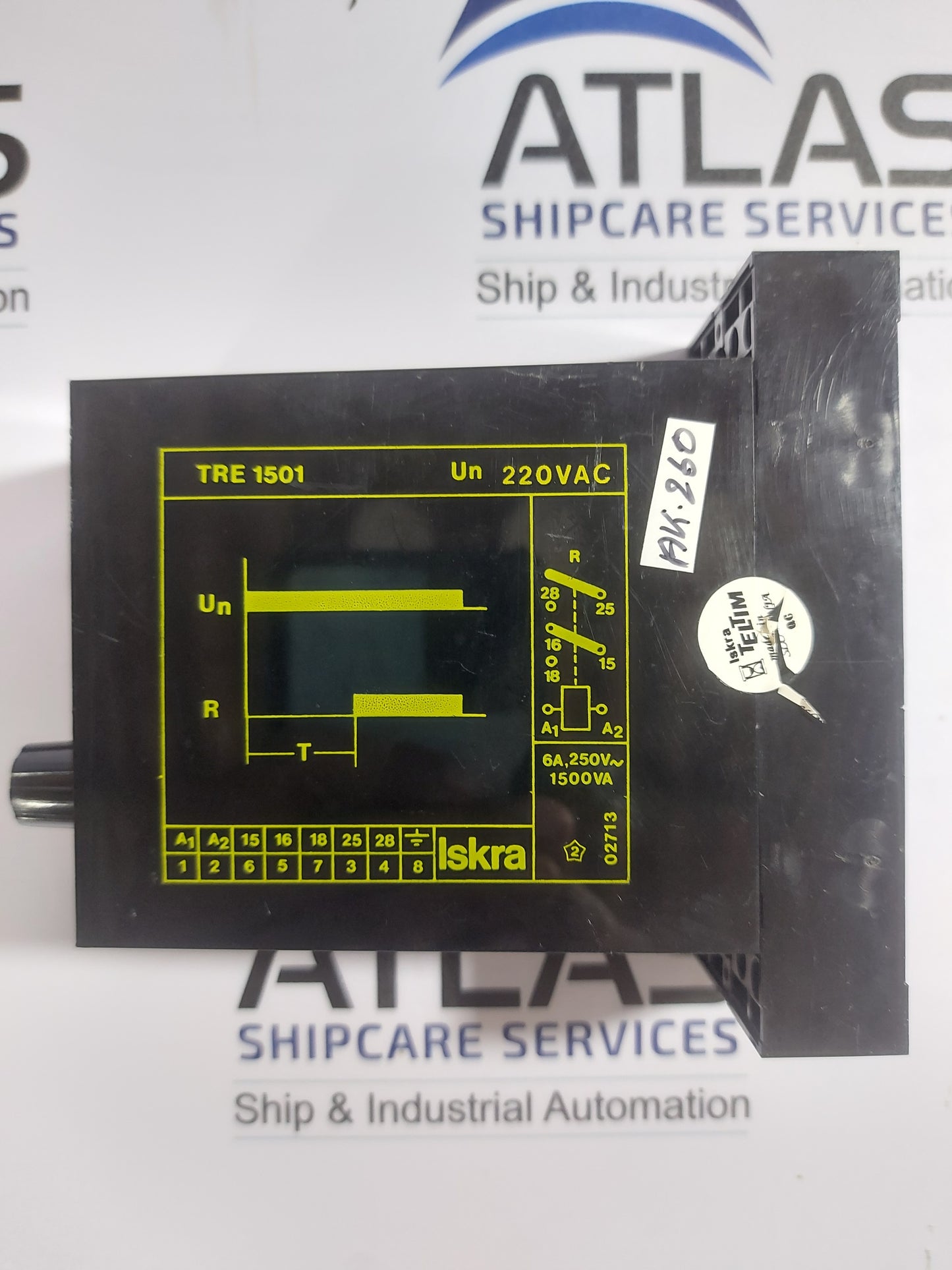 ISKA TRE 1501 TIME RELAY 220VAC