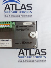 IS STEINSOHN VDR G4 REMOTE CONTROL PANEL H501001A ALARM PANEL