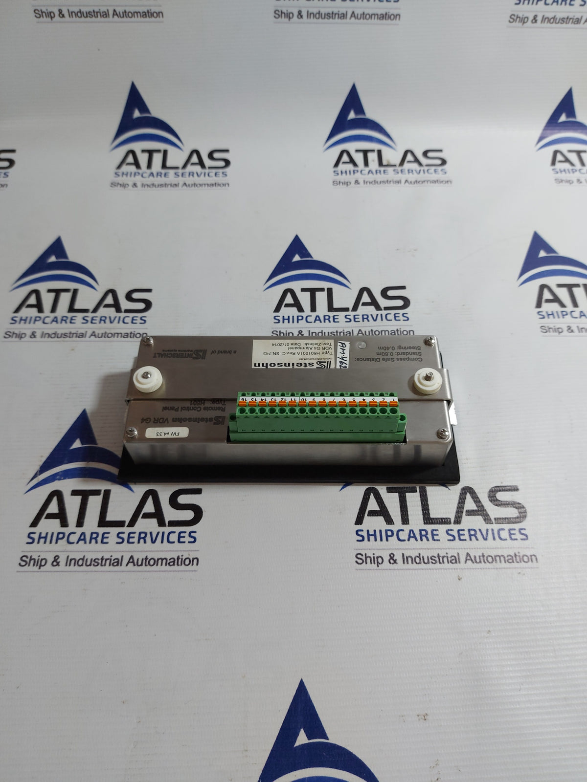 IS STEINSOHN VDR G4 REMOTE CONTROL PANEL H501001A ALARM PANEL
