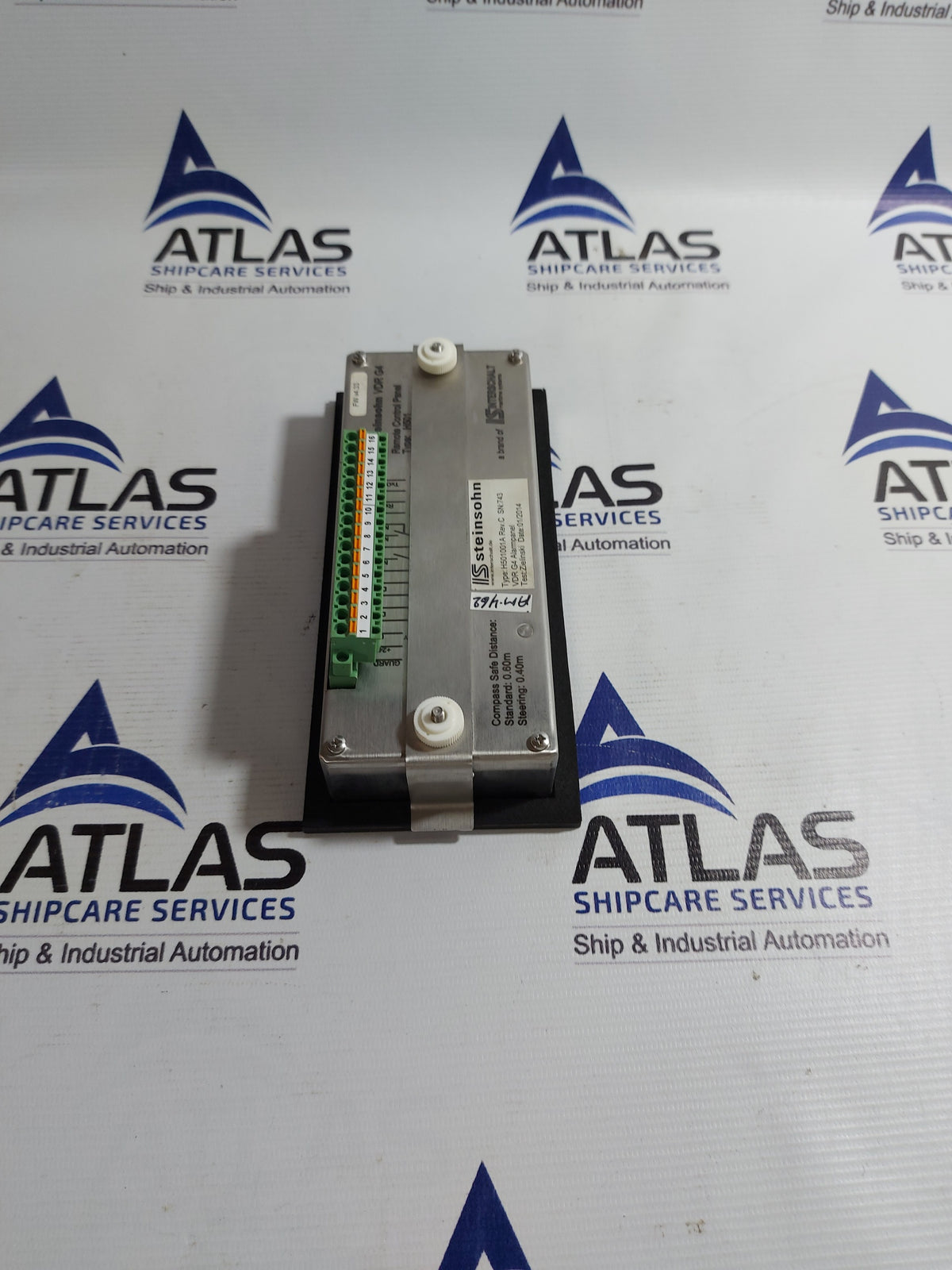 IS STEINSOHN VDR G4 REMOTE CONTROL PANEL H501001A ALARM PANEL
