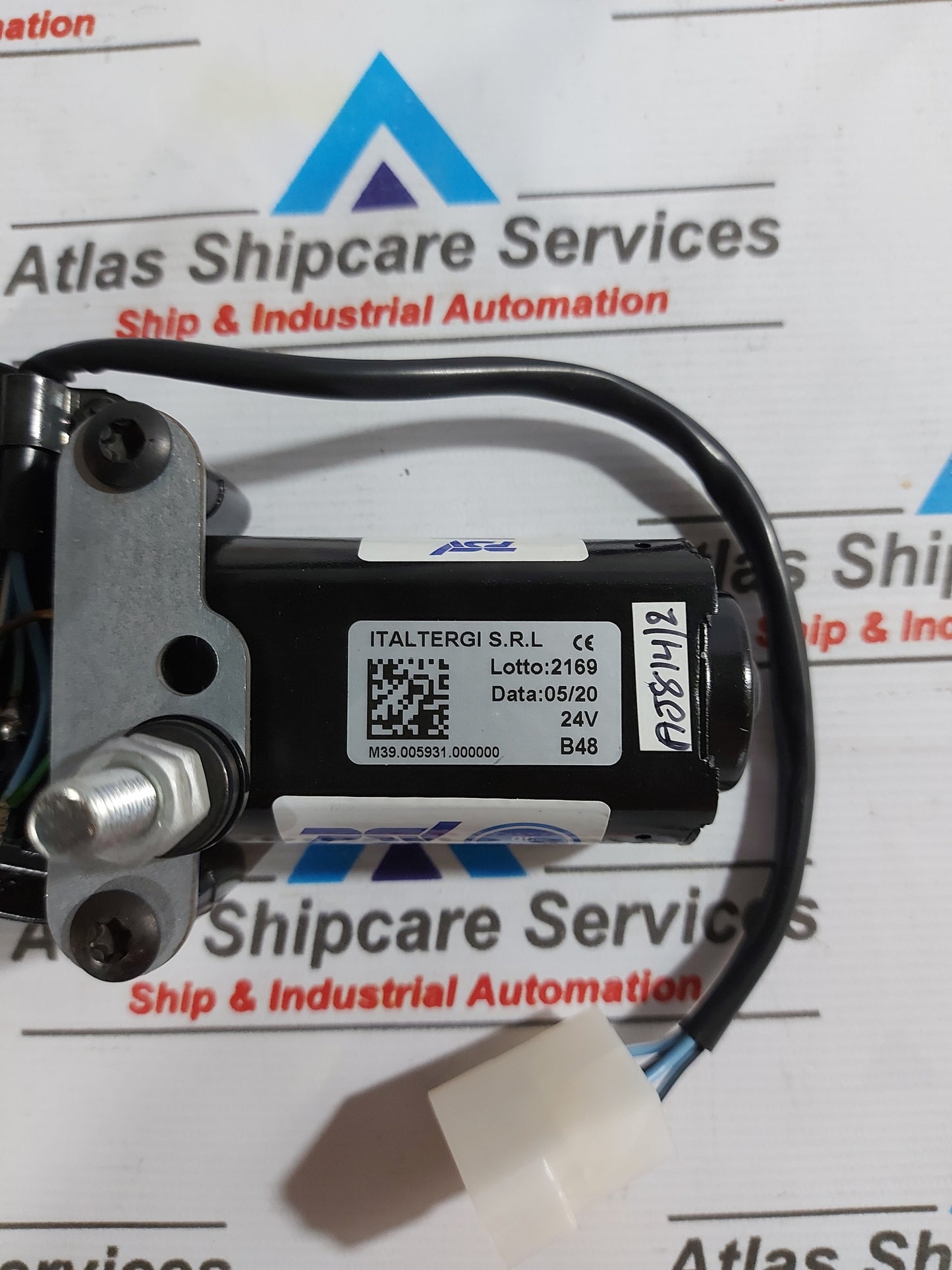 ITALTERGI M39.005931.000000 WIPER MOTOR 24V