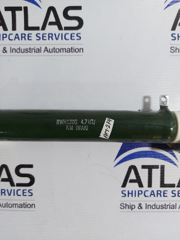 IWAKI RWH120G 4.7kΩJ WIRE-WOUND POWER RESISTOR