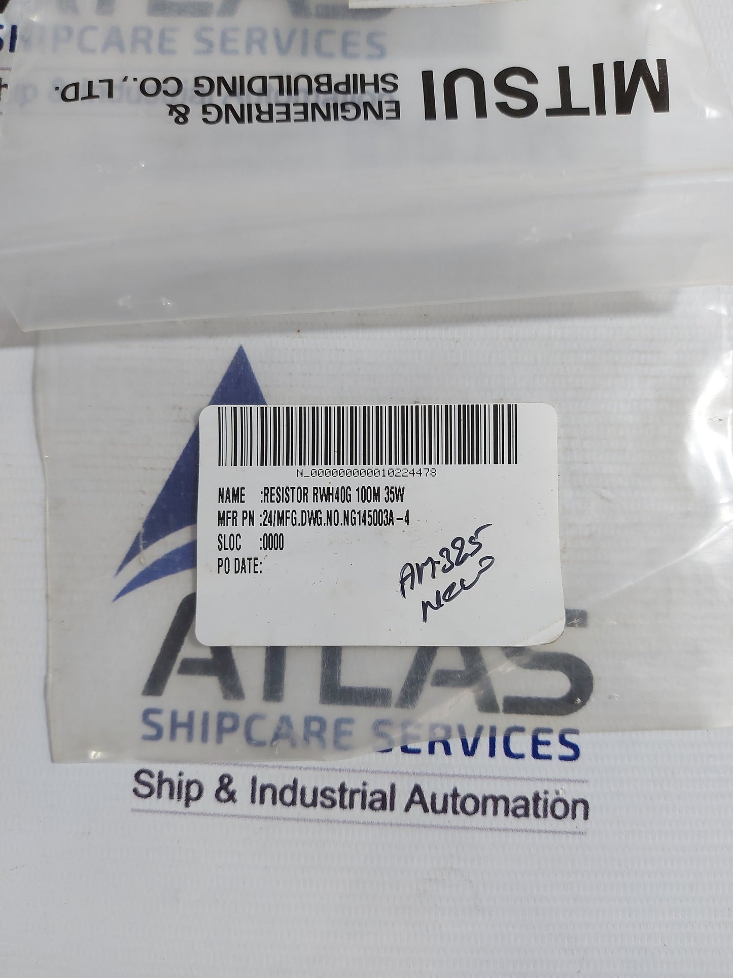 IWAKI RWH40G 10ΩJ WIRE-WOUND POWER RESISTOR
