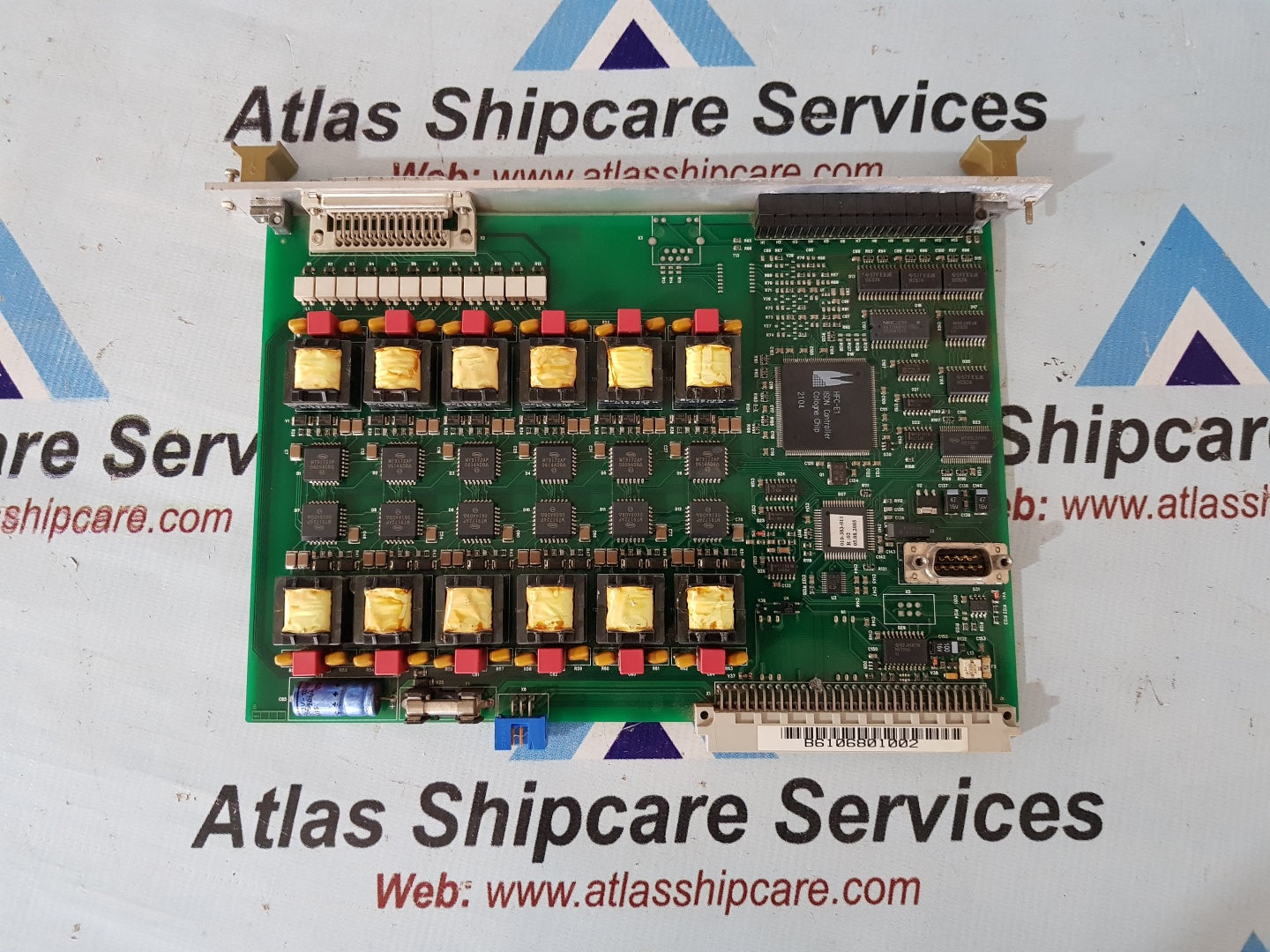 Industronic 12 DDL 02 341-710-200 Pcb Digital I/O Board Analogue