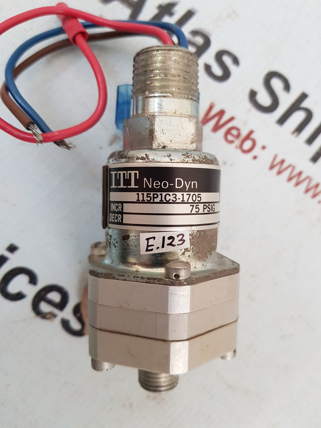 Itt Neo-Dyn 115P1C3-1705 Pressure Switch