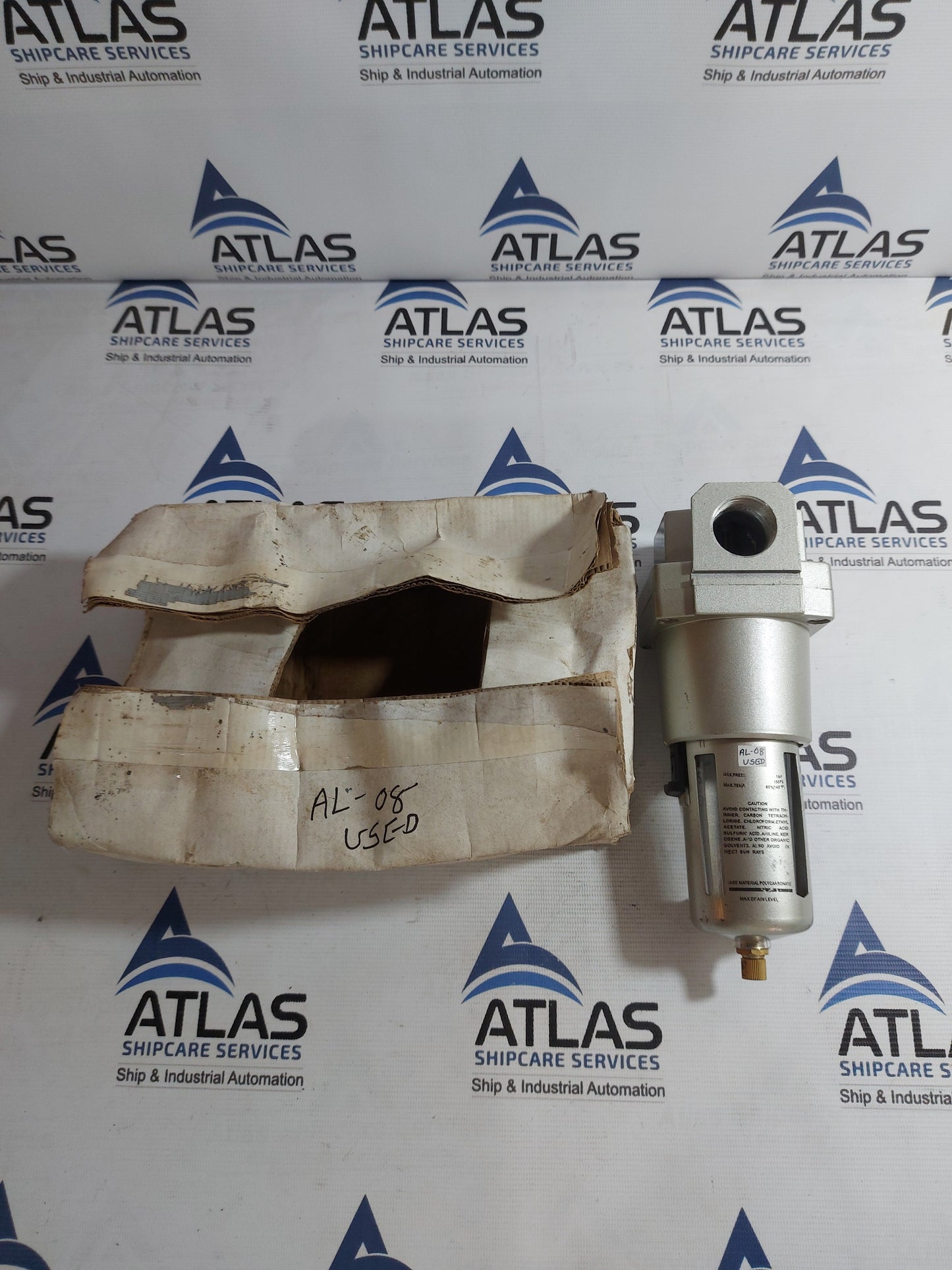 JANATICS PNEUMATIC AIR LINE LUBRICATOR UNIT 1"INCH F 25