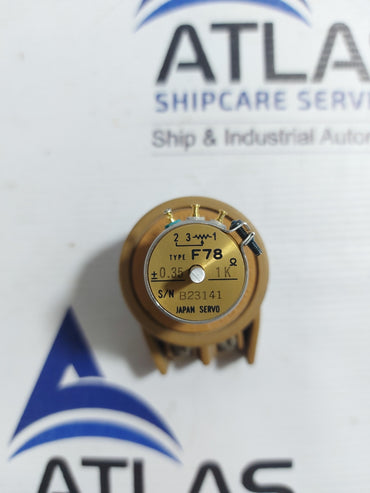 JAPAN SERVO F78 POTENTIOMETER 1K OHM