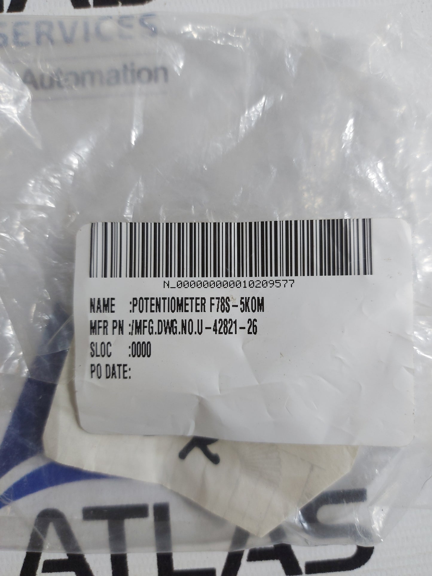 JAPAN SERVO F78 POTENTIOMETER 5K OHM