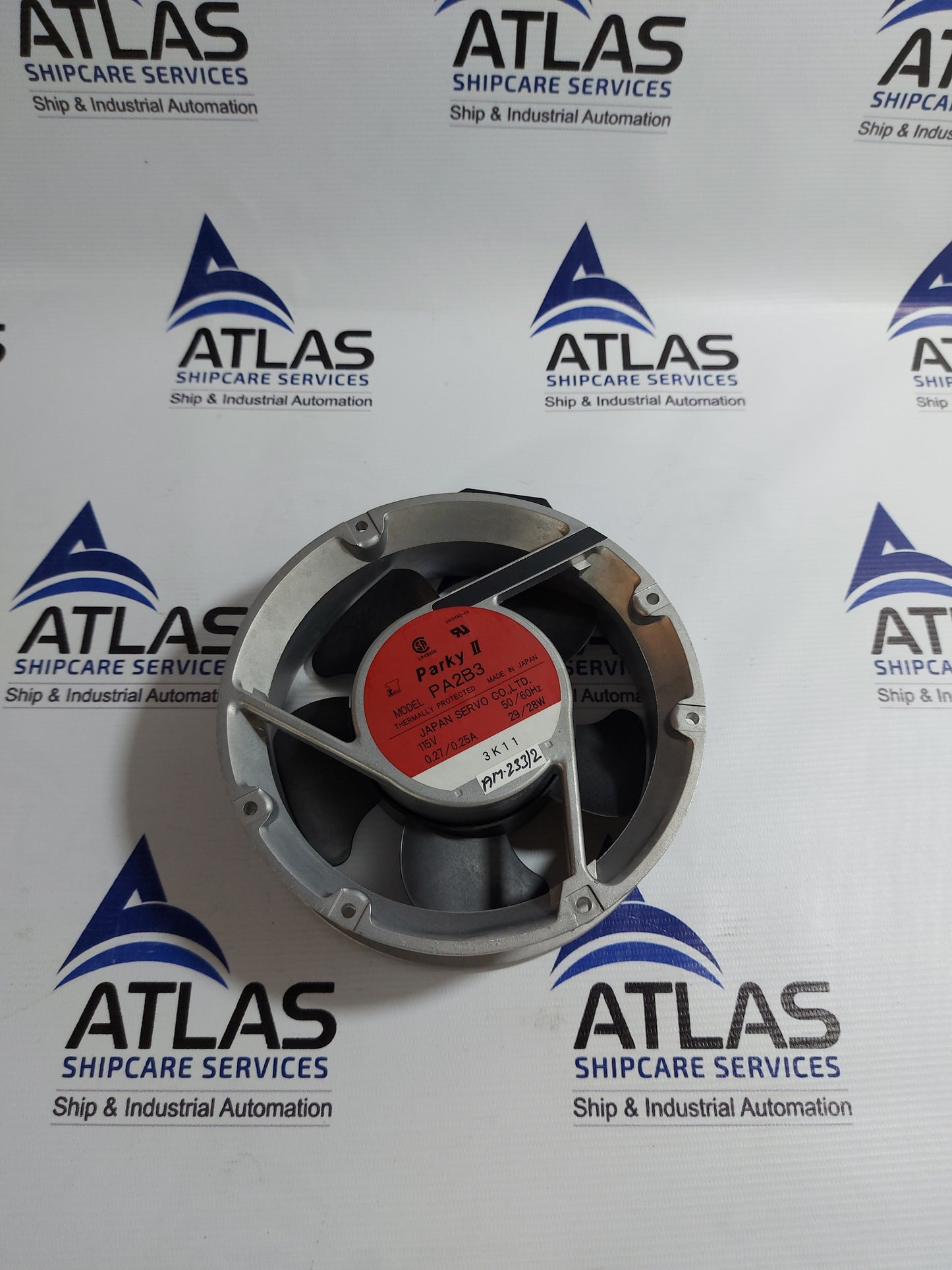 JAPAN SERVO PARKY II PA2B3 AC AXIAL COOLING FAN 115V 50/60Hz