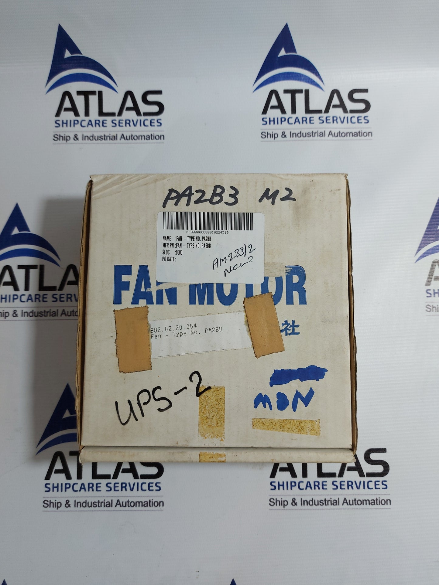 JAPAN SERVO PARKY II PA2B3 AC AXIAL COOLING FAN 115V 50/60Hz