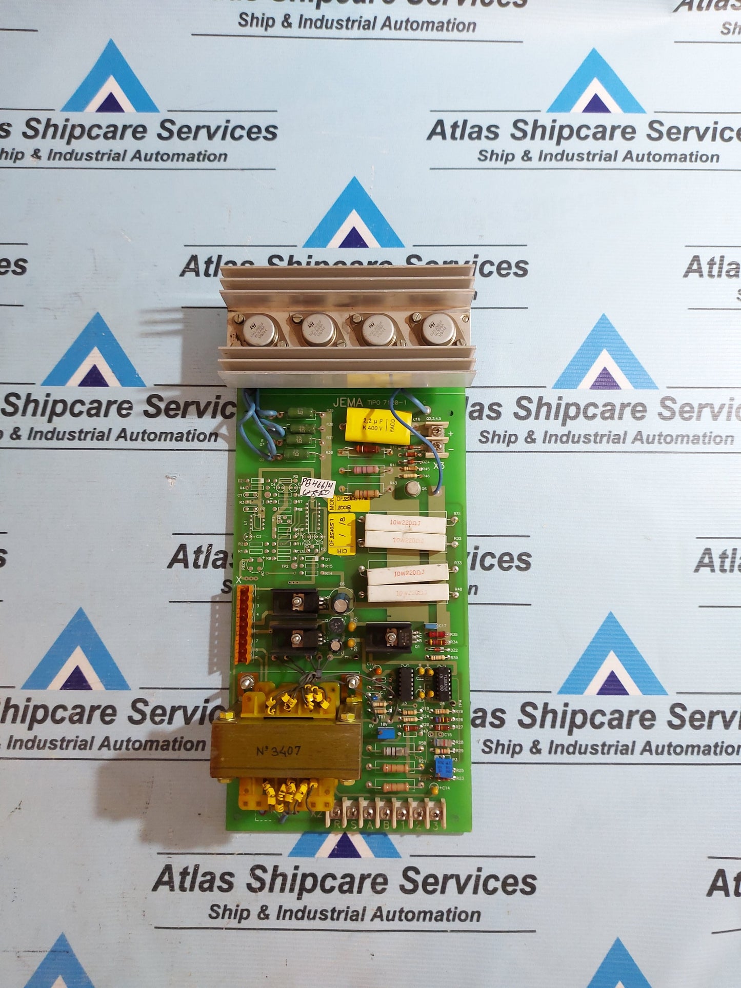 JEMA TIPO 7120-1 PRINTED CIRCUIT BOARD