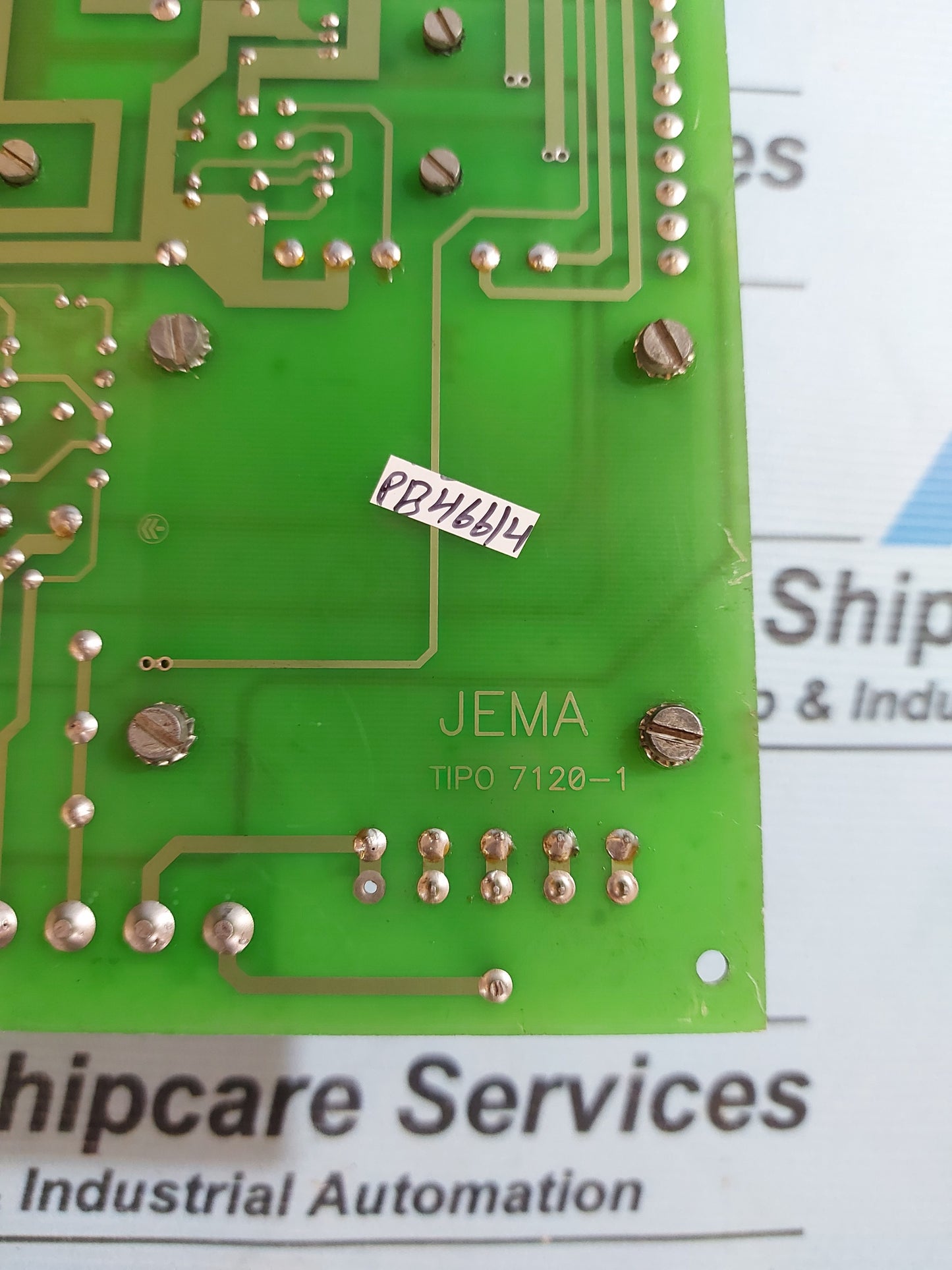 JEMA TIPO 7120-1 PRINTED CIRCUIT BOARD