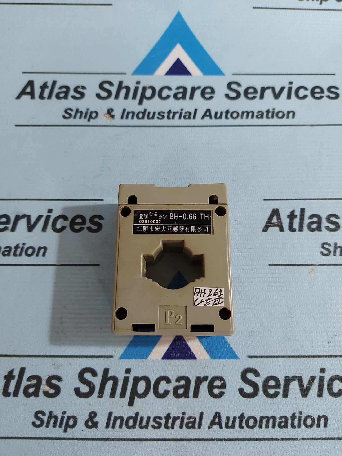 JIANGYIN SANYOU TRANSFORMER BH-0.66TH CURRENT TRANSFORMER 75/5A 3.75VA