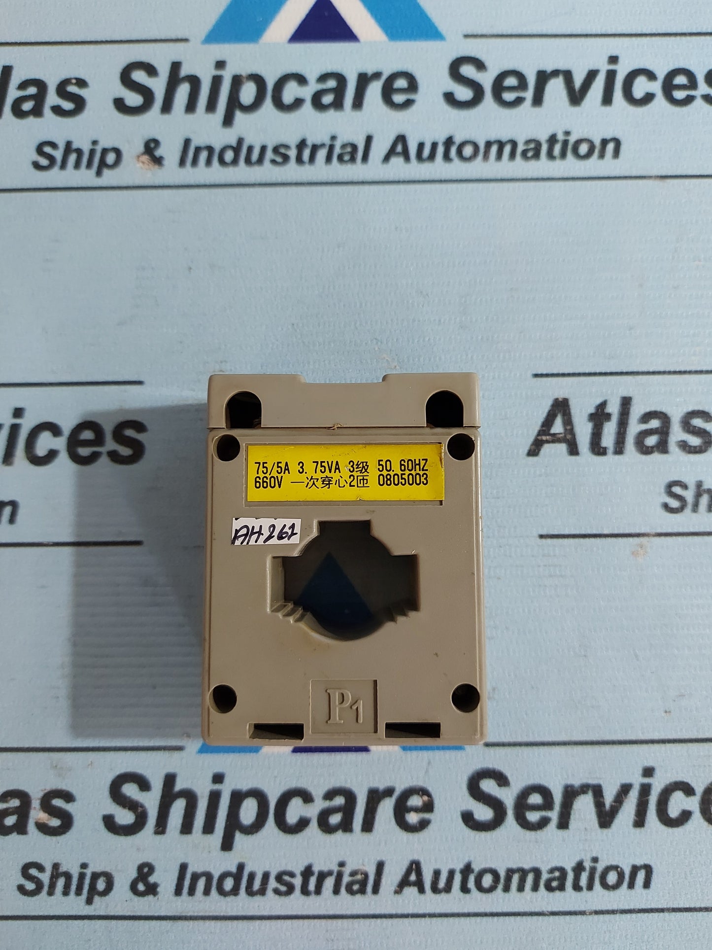 JIANGYIN SANYOU TRANSFORMER BH-0.66TH CURRENT TRANSFORMER 75/5A 3.75VA