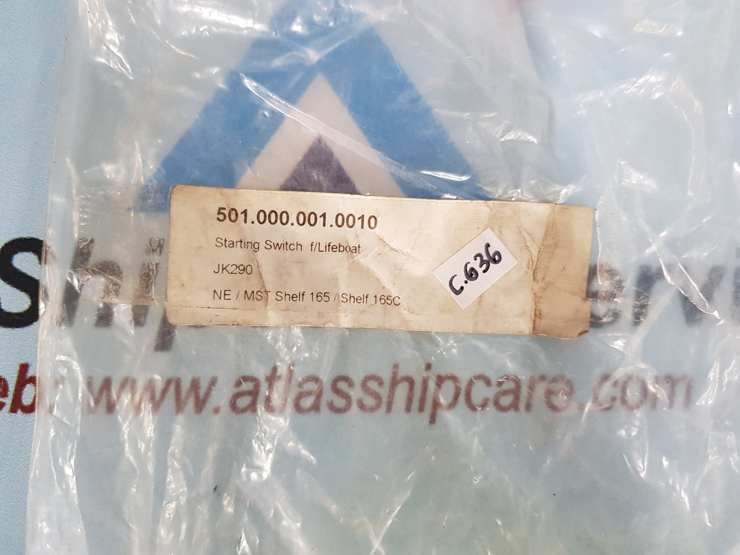 JK290 STARTING SWITCH