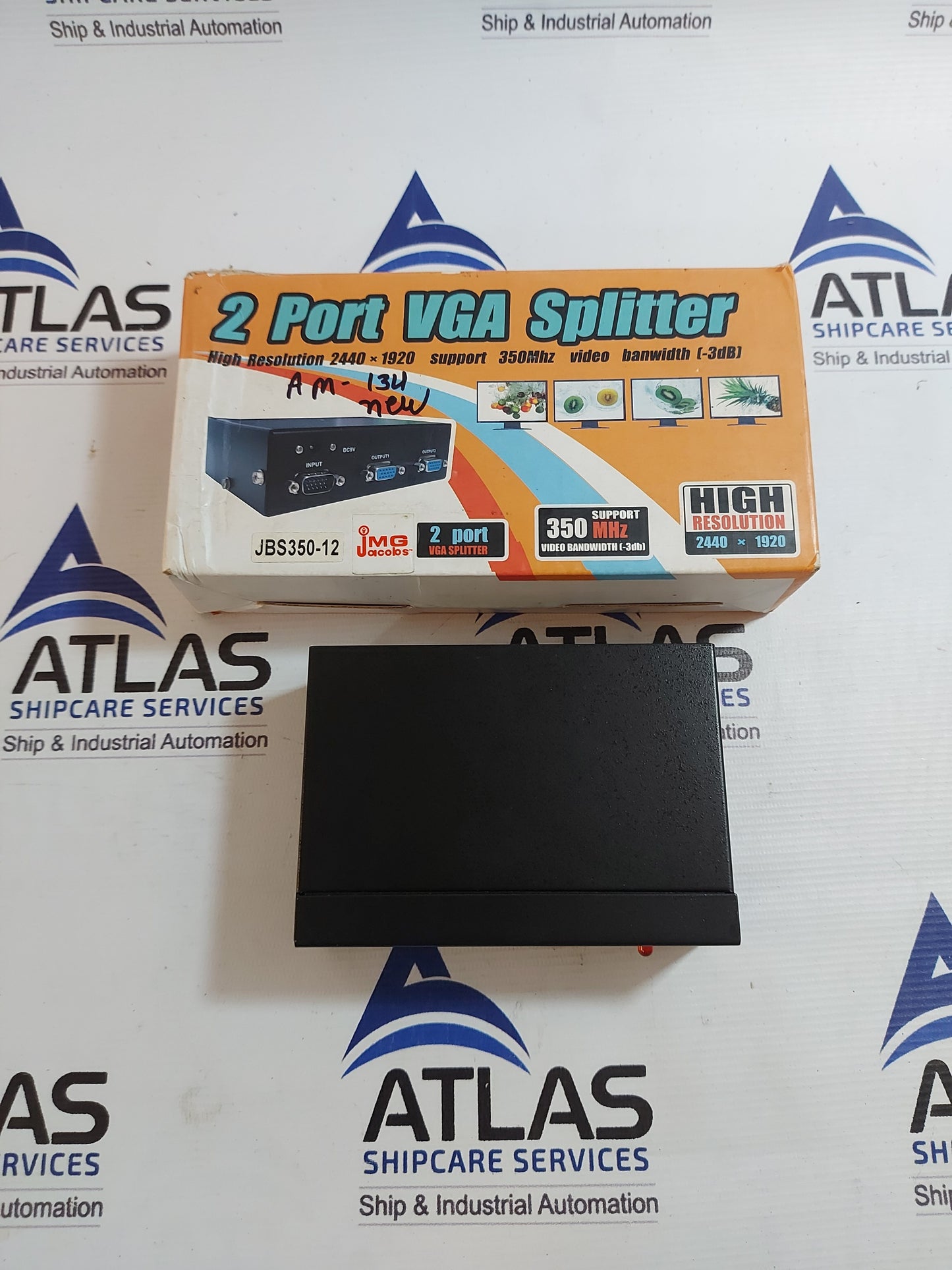 JMG JACOBS JBS350-12 2 PORT VGA SPLITTER 350MHz