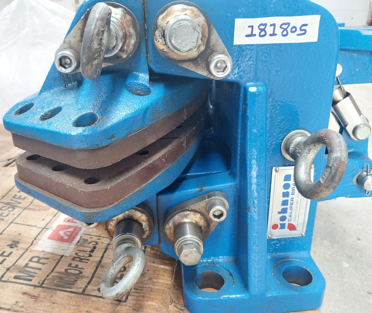 JOHNSON 60HHA-10MFRV-550321-01 CALIPER BRAKE