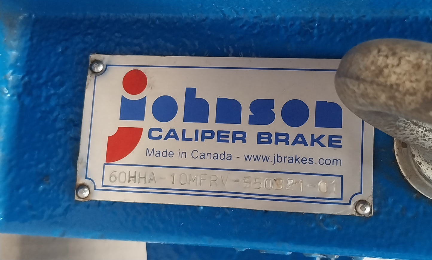 JOHNSON 60HHA-10MFRV-550321-01 CALIPER BRAKE