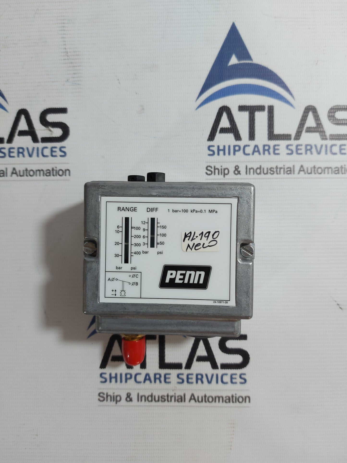JOHNSON CONTROLS P77AAA-9350 PRESSURE CONTROL SWITCH