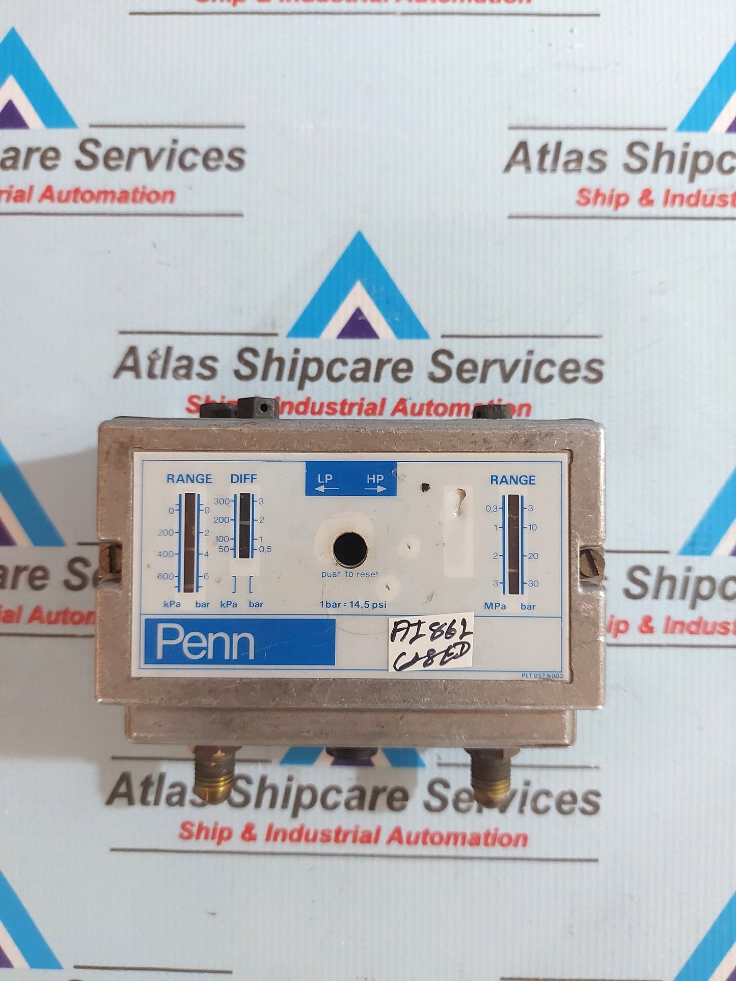 JOHNSON CONTROLS P78 MCA-9300 DUAL PRESSURE CONTROL SWITCH
