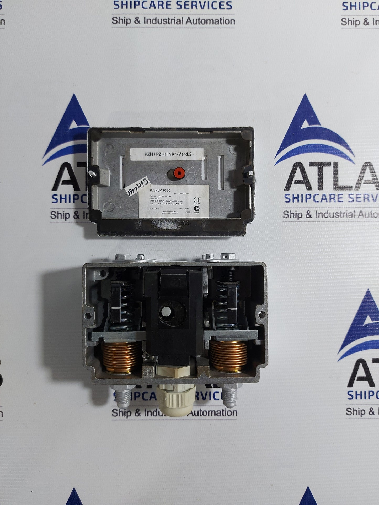 JOHNSON CONTROLS P78PLM-9350 PRESSURE CONTROL SWITCH