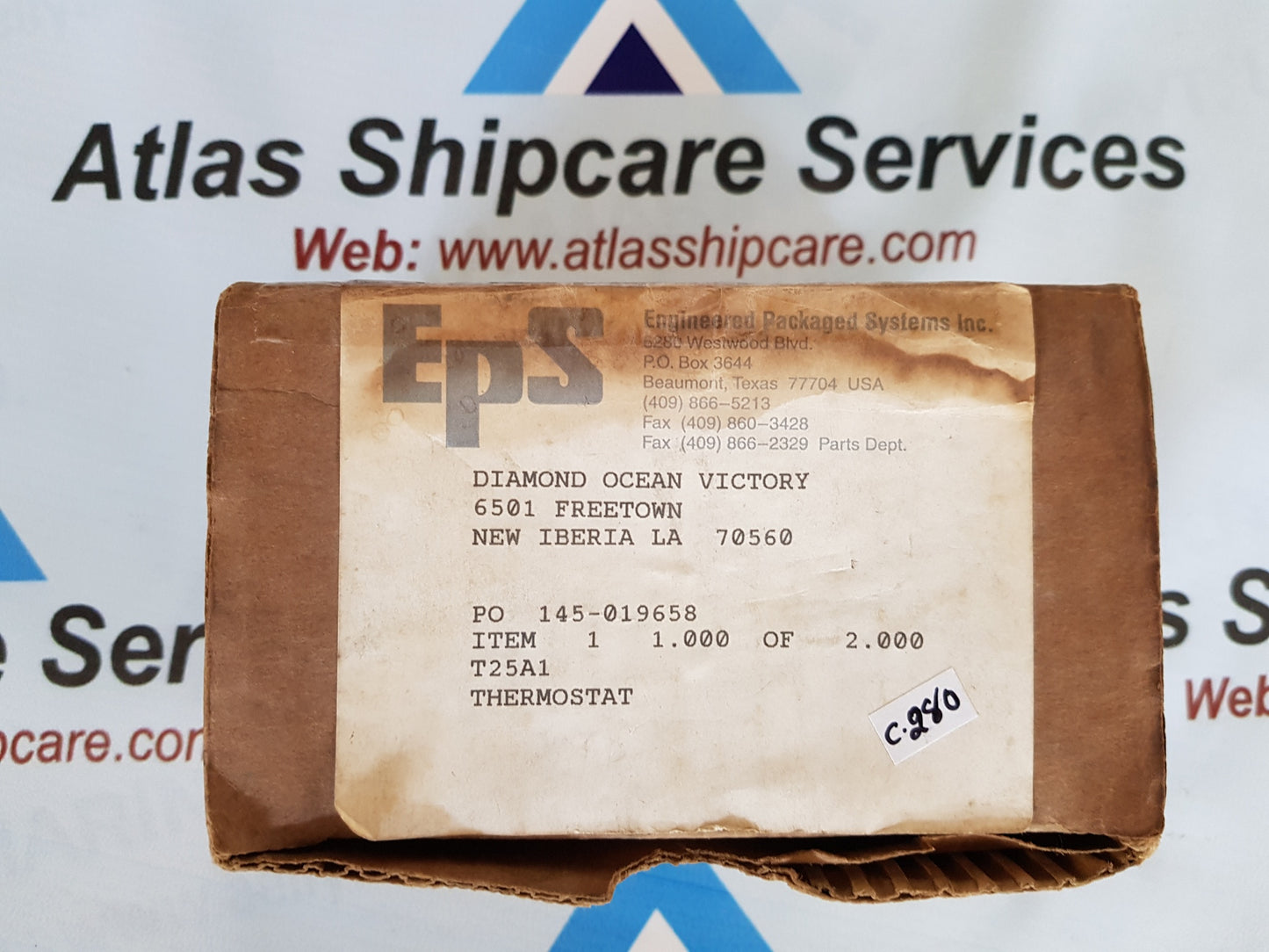 JOHNSON CONTROLS T25A-1C LINE VOLTAGE THERMOSTAT