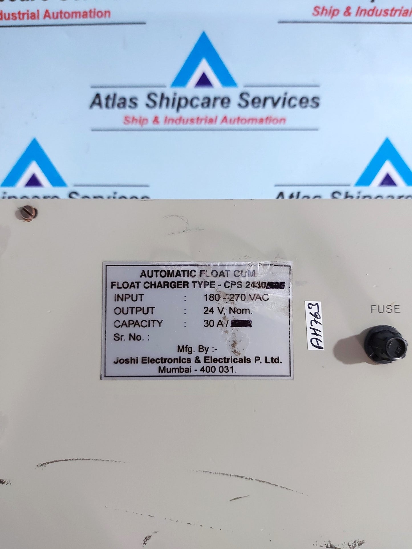JOSHI ELECTRONICS CPS 2430 AUTOMATIC FLOAT CUM FLOAT CHARGER