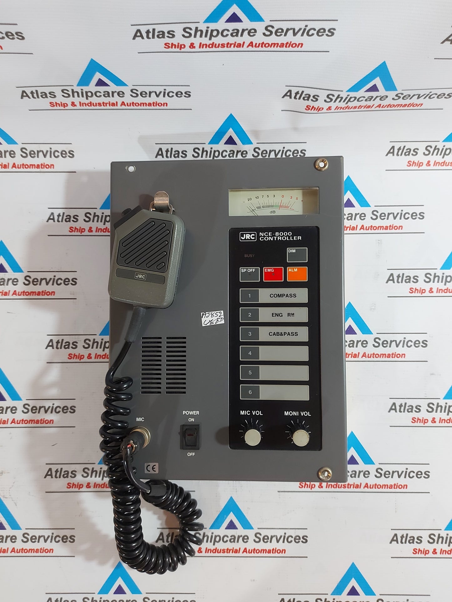 JRC NCE-8000 PUBLIC ADDRESS COMMUNICATION SYSTEM CONTROLLER