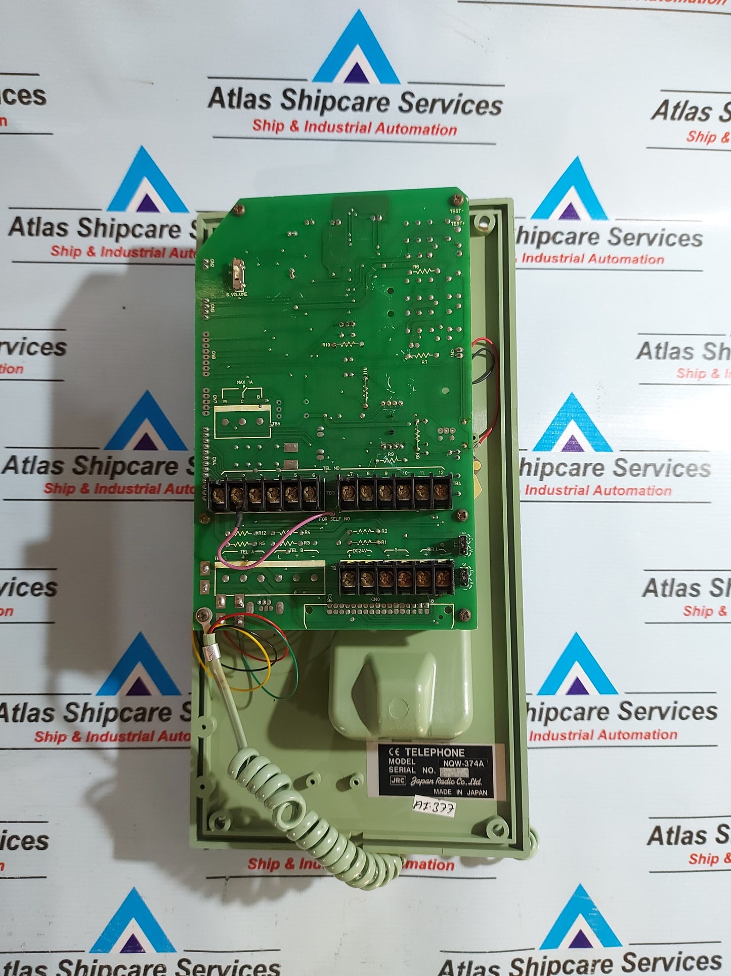 JRC NQW-374A TELEPHONE 24V DC TELECOMMUNICATIONS EQUIPMENT