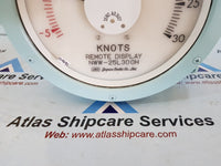 JRC NWW-25L300H KNOTS REMOTE DISPLAY