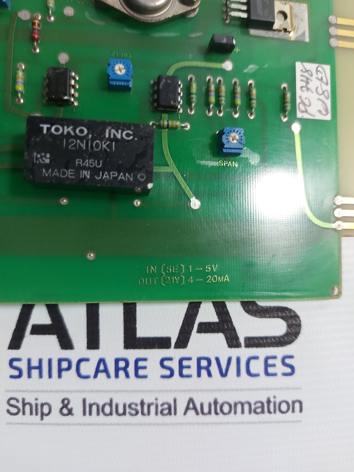 JRCS DVI-1542 DIRECT MONITORING AND ALARM SYSTEM