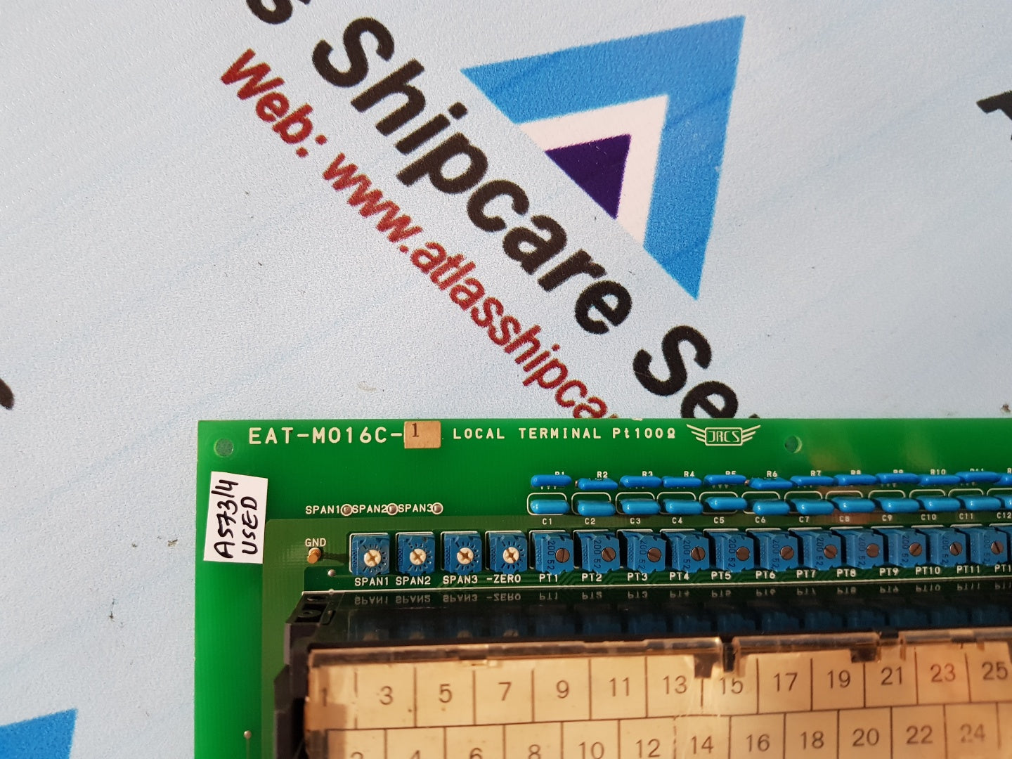 JRCS EAT-M016C-1 Local Terminal Pt100Ω Pcb Board