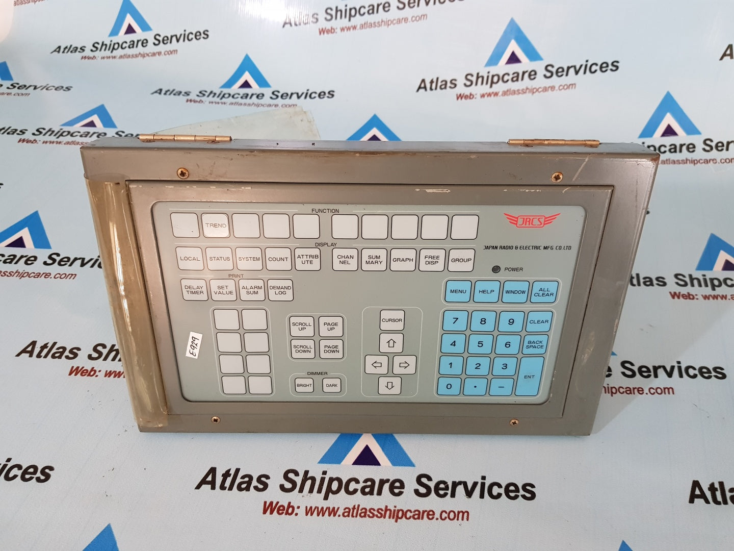 JRCS JSD-160V Monitor Control System SMS-U240A-5 Operation Panel