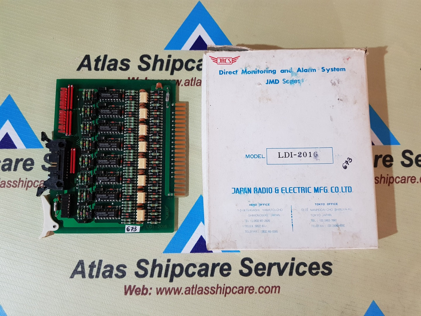 JRCS LDI-2016 DIRECT MONITORING AND ALARM SYSTEM