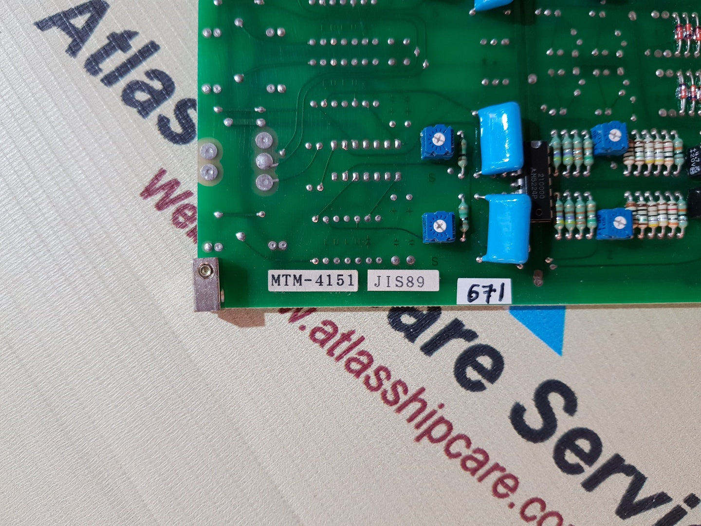 JRCS MTM-4151 DIRECT MONITORING AND ALARM SYSTEM