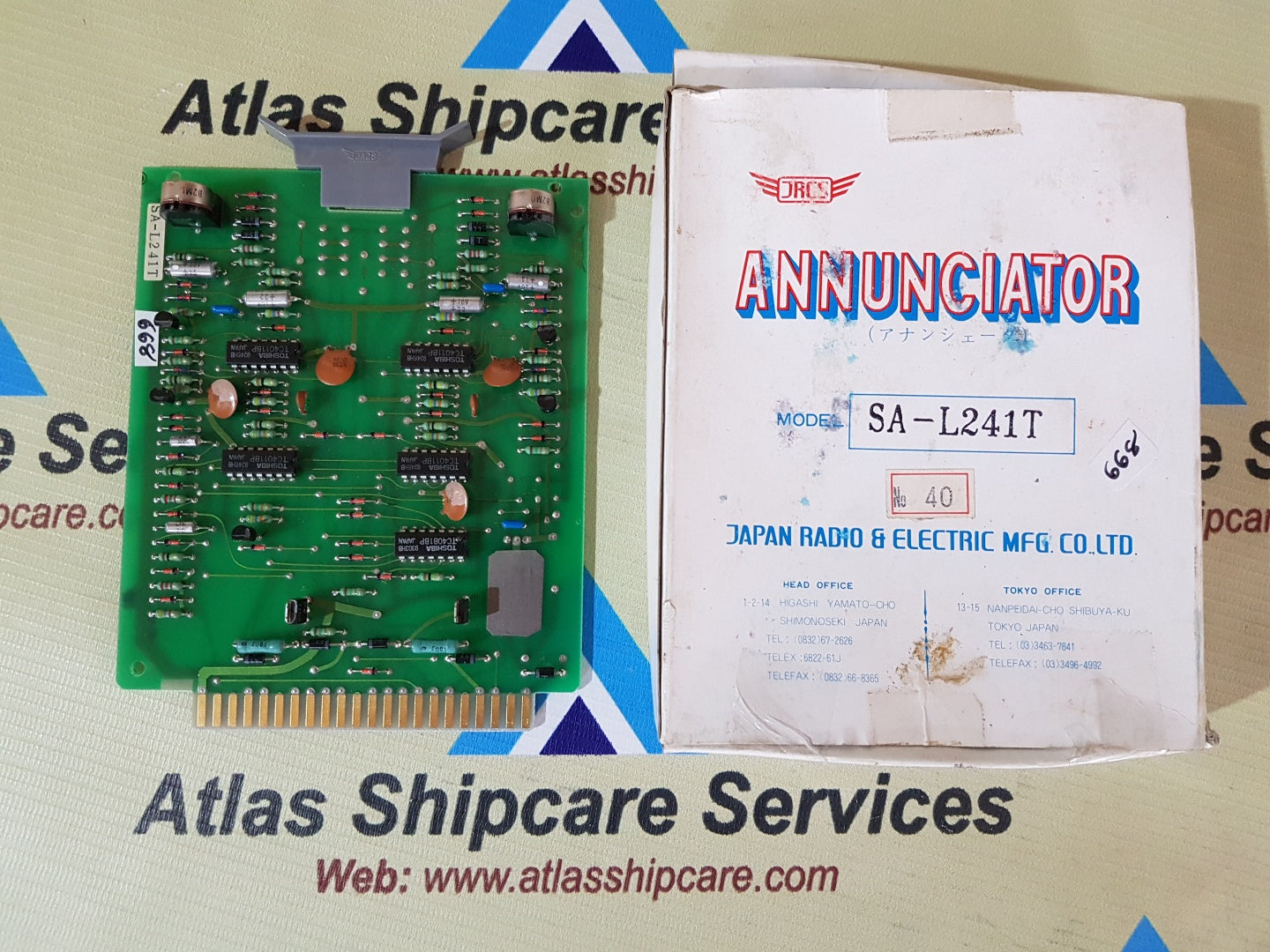 JRCS SA-L241T ANNUNCIATOR