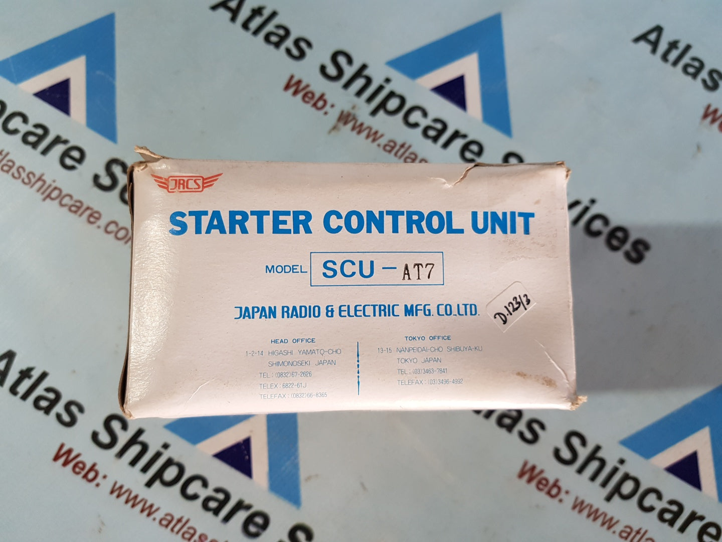 JRCS SCU-AT7 STARTER CONTROL UNIT
