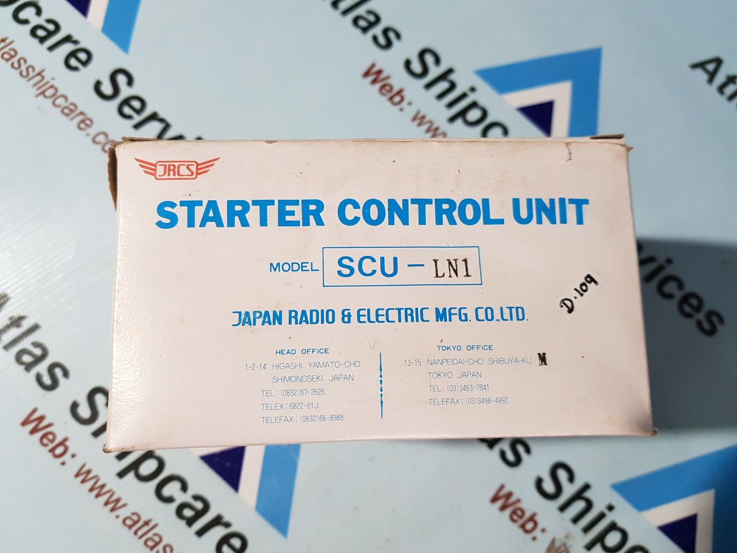 JRCS SCU-LN1 STARTER CONTROL UNIT