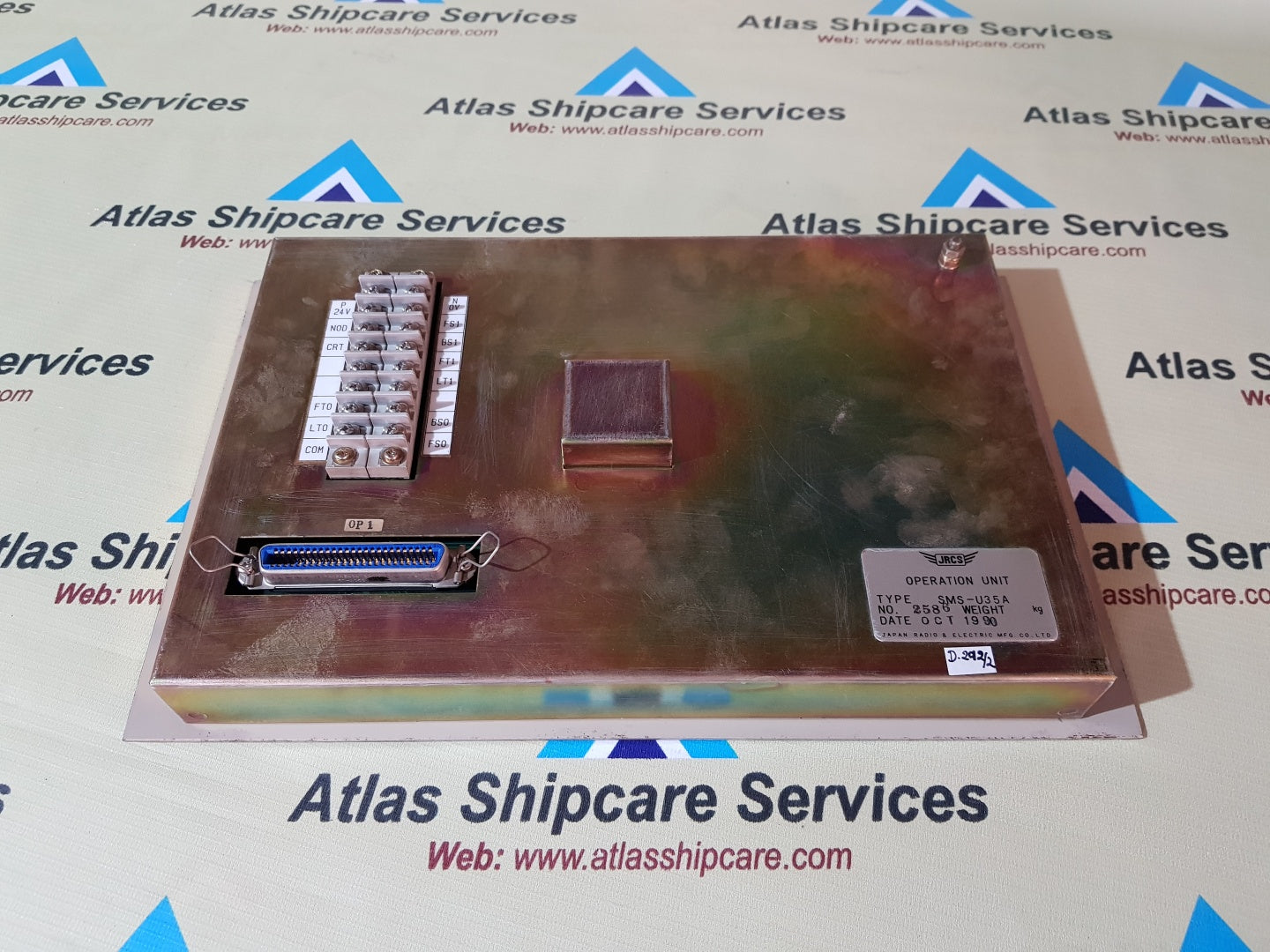 JRCS SMS-U35A OPERATION PANEL