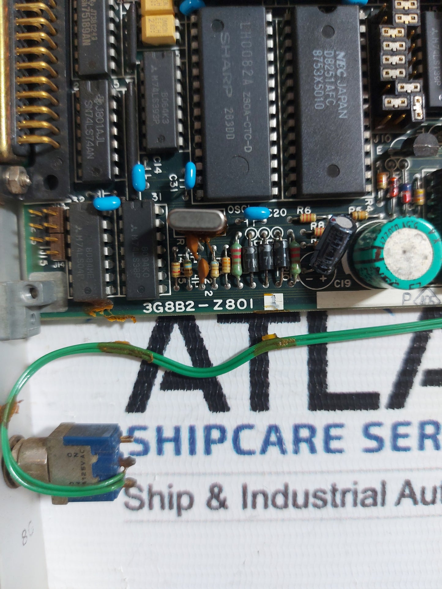 JRCS VMI-M01A PCB CARD OMRON 3G8B2-Z8010