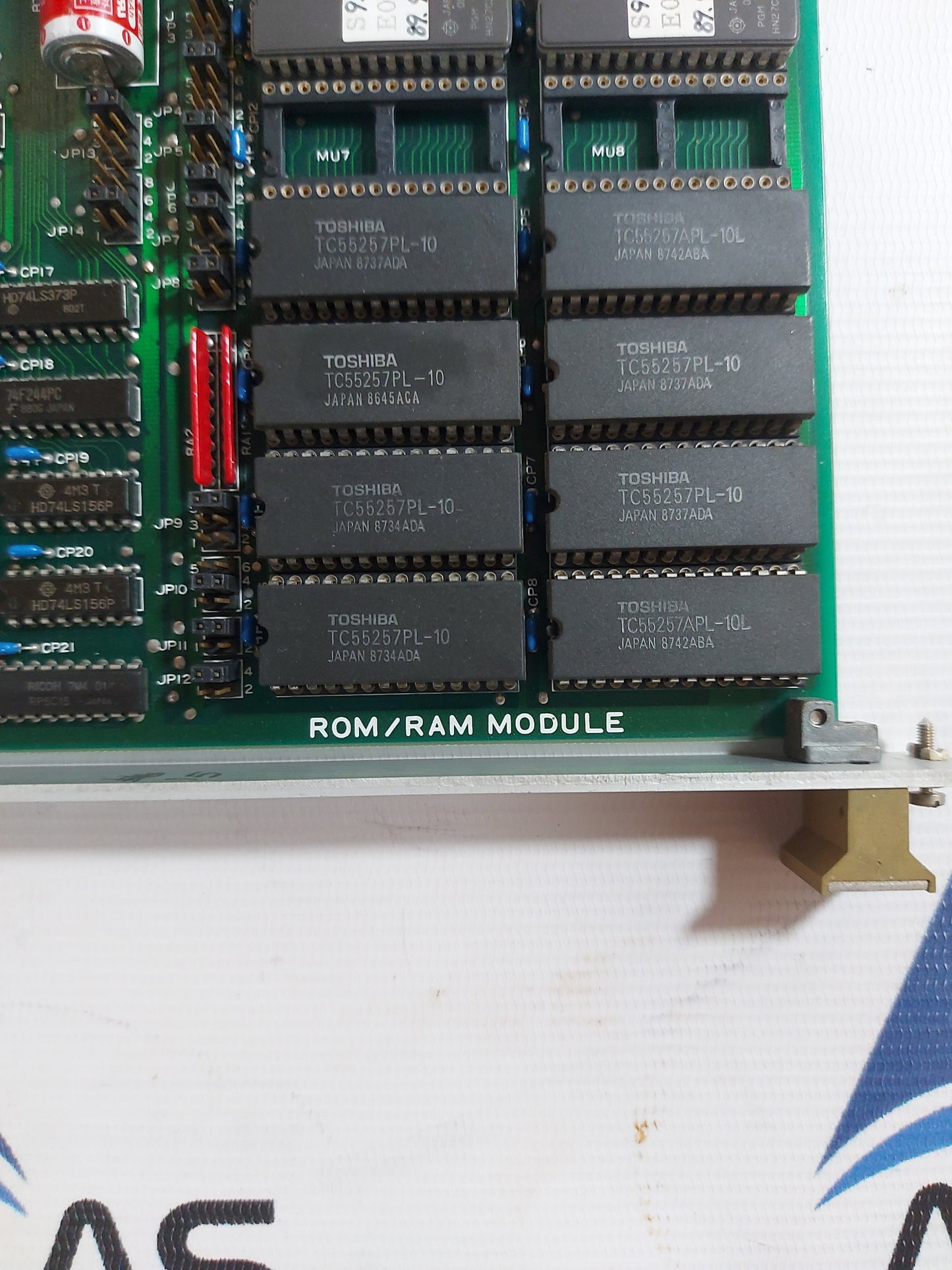 JRCS VMS-M04A ROM/RAM MODULE PCB CARD TVME2200