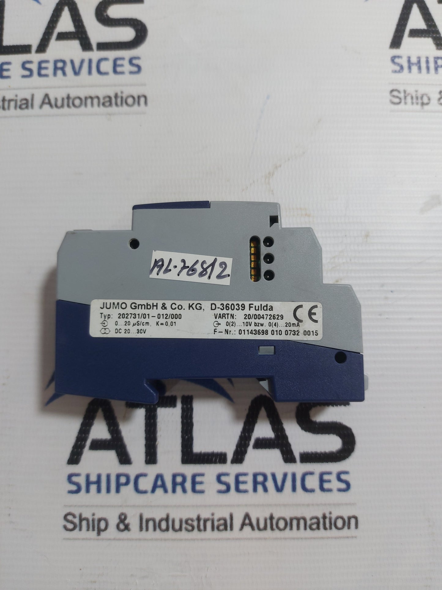 JUMO ecoTRANS LF 01 202731/01-012/000 CONDUCTIVITY TRANSMITTER 20..30VDC