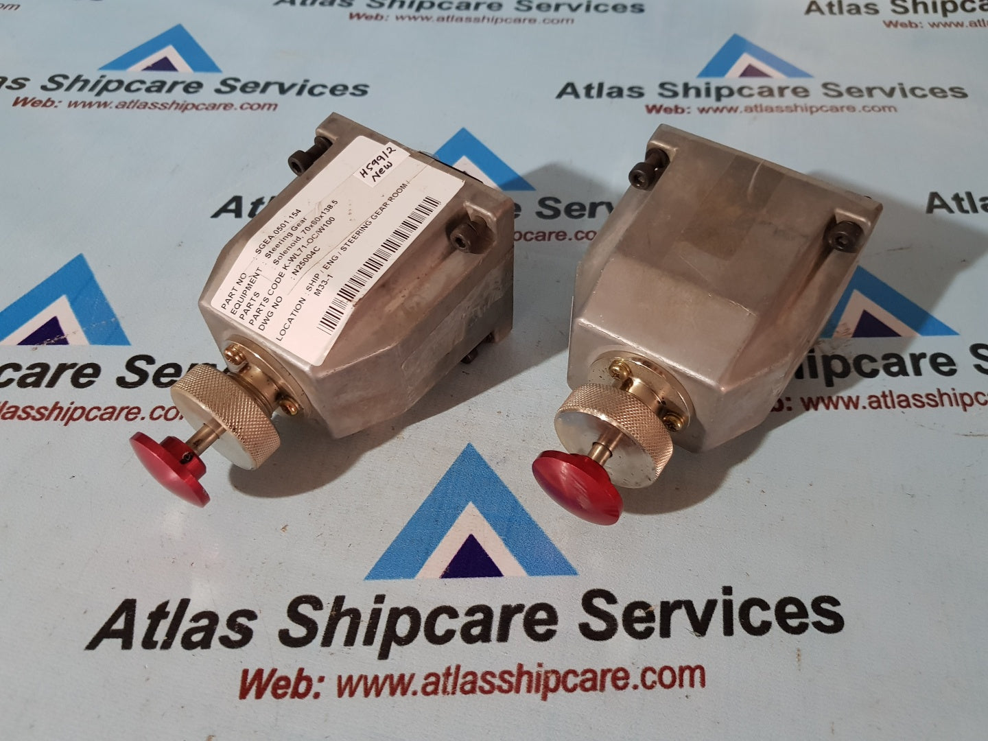 K-WL71-0C Solenoid Coil 100V H599