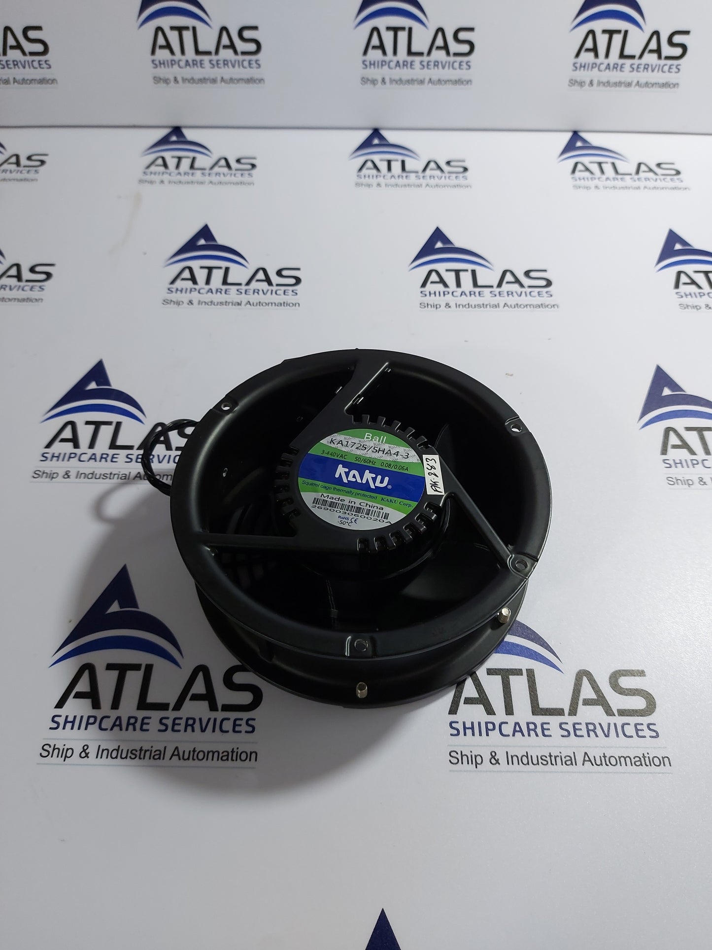 KAKU KA1725/5HA4-3 3-440VAC 50/60Hz 0.08/0.06A BALL BEARING METAL COOLING FAN